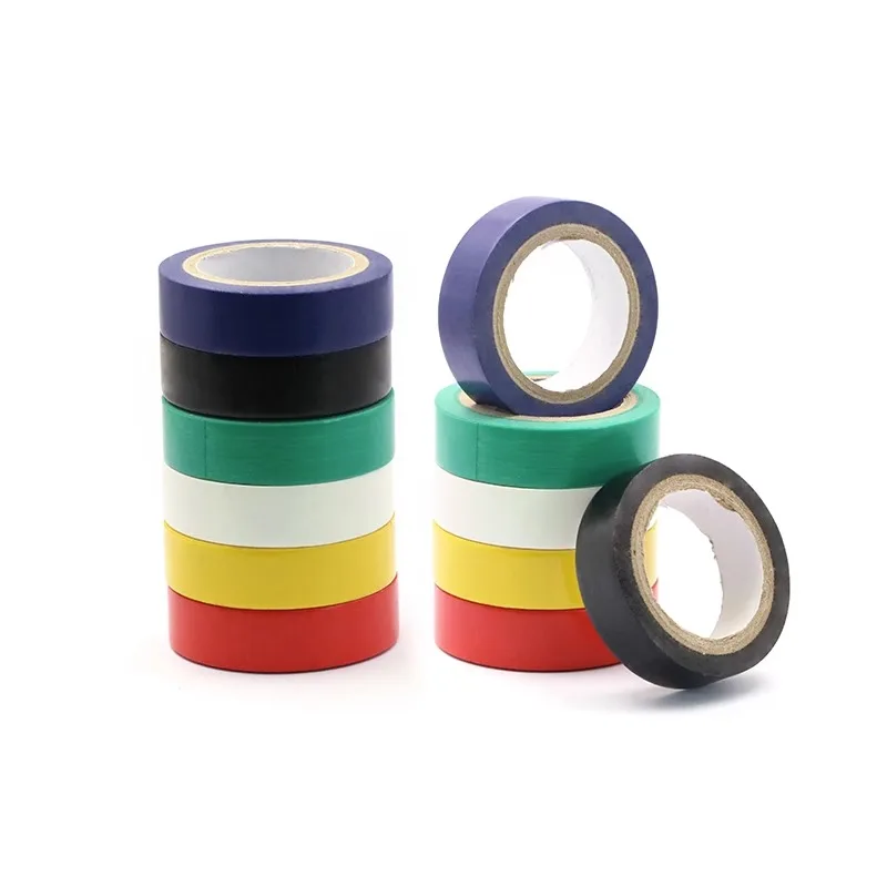 PVC Electrical Insulating Tape Electrical Tape Flame Retardant Black Red/yellow/green/blue/white