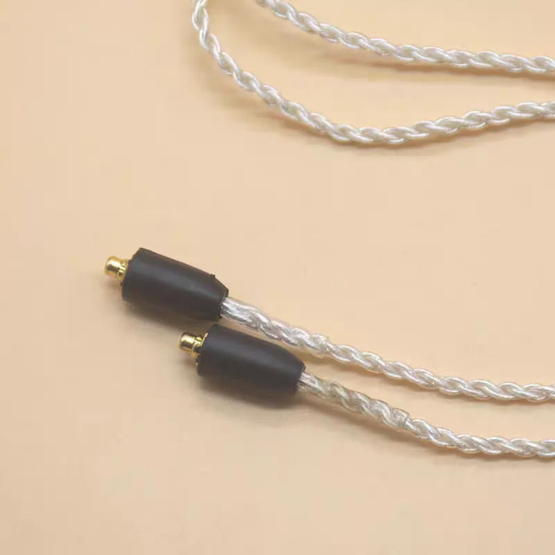 Neck-hanging Bluetooth Cable 5.0 Fully Braided Upgraded MMCX Interface C port Charging 150mah Battery Headphone Cable