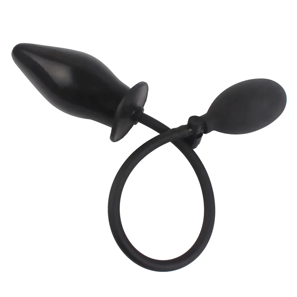 Inflatable Anal Plug Sex Toy for Women Men Gay Couples Vaginal Dilator Butt Expander Bondage Set for Erotic Exploration