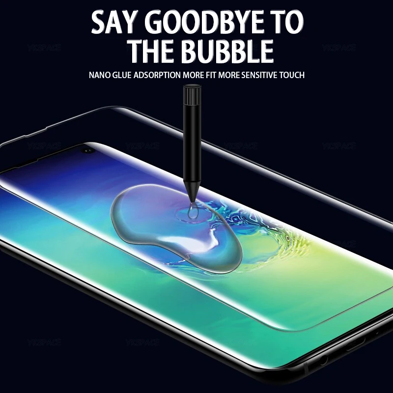 Premium 3D Curved Tempered Glass UV Screen Protector Duo Pack