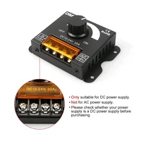 DC 12V-24V LED Dimmer Switch 30A LED Monochrome Controller PWM Digital Stepless Dimming for Lamp Strip Single Color Lamp - Image 6