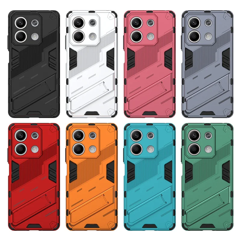 For Xiaomi Redmi Note 13 5G Cases Funda Armor Bracket Coque Case For Xiaomi Redmi  Note 13 12 Cover For Redmi Note 13 Pro 5G - AliExpress