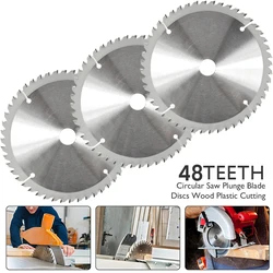 Lame de scie circulaire, 160mm, 48T, disque de coupe de bois pour machine à découper les métaux, outil électrique pour meuleuse d'angle Makita 
