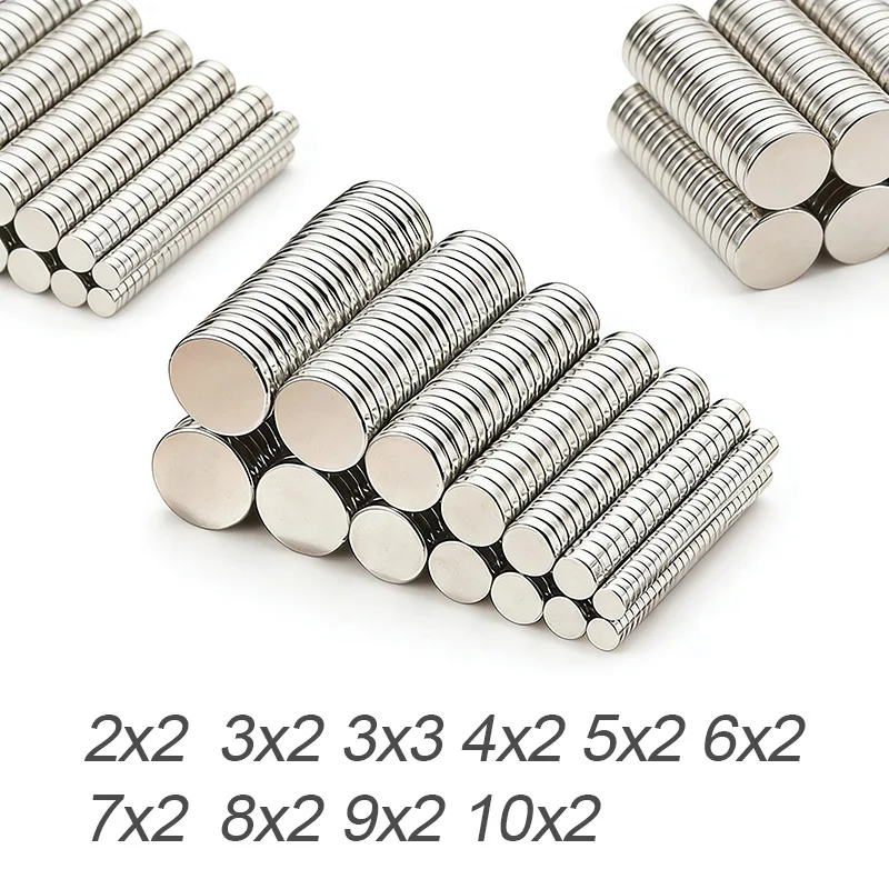 Ultra-Powerful Neodymium Disc Magnets - Versatile Multi-Size Set