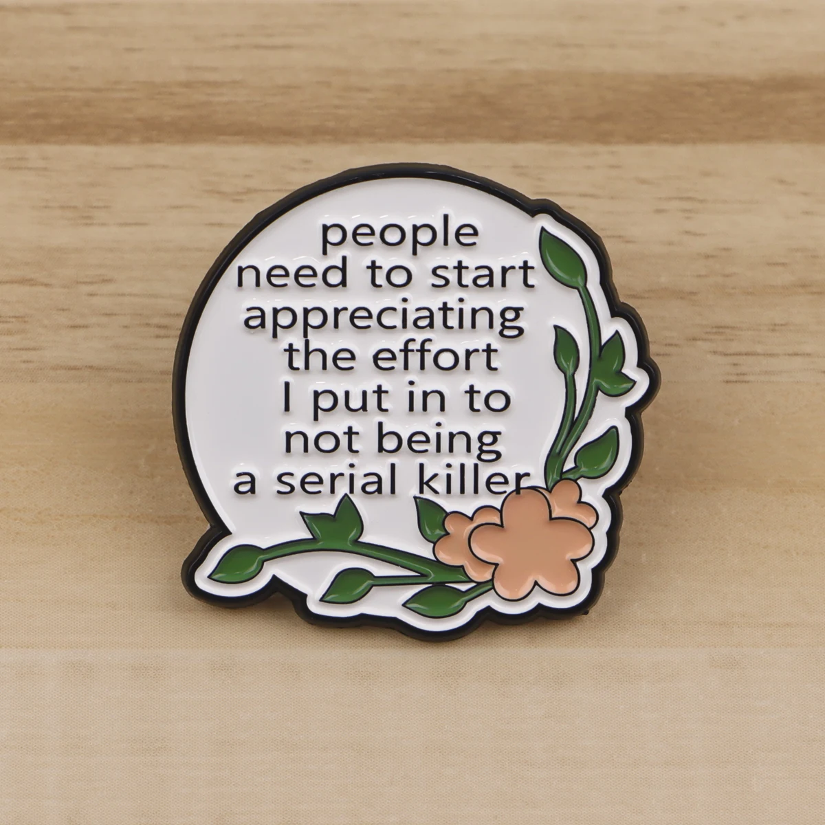 Lustige Zitate Cartoon Pin Anstecknadeln für Rucksäcke Emaille Pin Niedliche Kragenabzeichen Brosche Accessoires Modeschmuck Geschenke – Detail 3