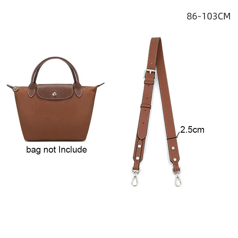Adjustable Bag Strap for Tote and Shoulder Bags - Small Size, No-Punch Modification