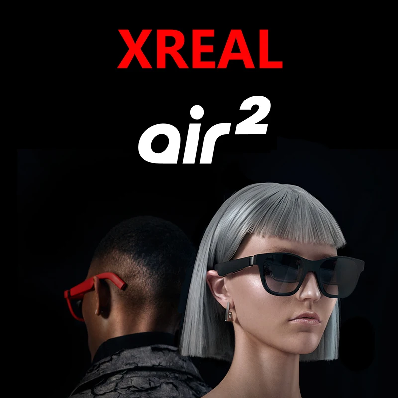 

XREAL Air 2 Nreal Air2 Smart AR Glasses Micro-OLED Screen 120Hz High Brush 72g Ultra-light Professional-Grade Color Accuracy