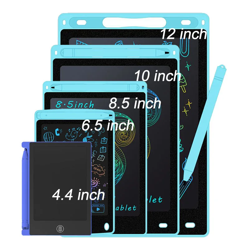 LCD Writing Tablet Drawing Board Montessori Educational Drawing Toys 8.5/10/12 inch For Kids Students Magic Blackboard Toy Gift