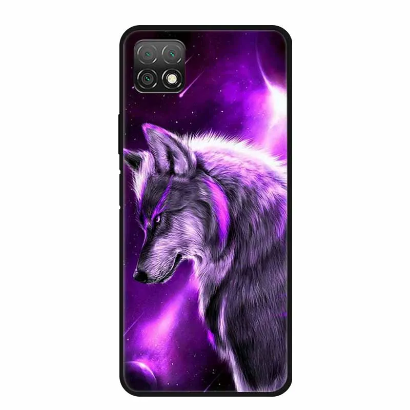 Marble Soft TPU Silicone Phone Case with Fashionable Cartoon Design