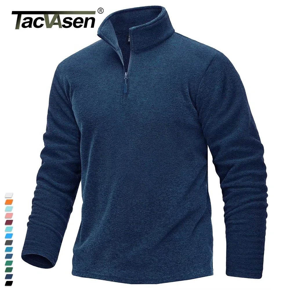 Turtleneck Sweater Mens Spring Fleece