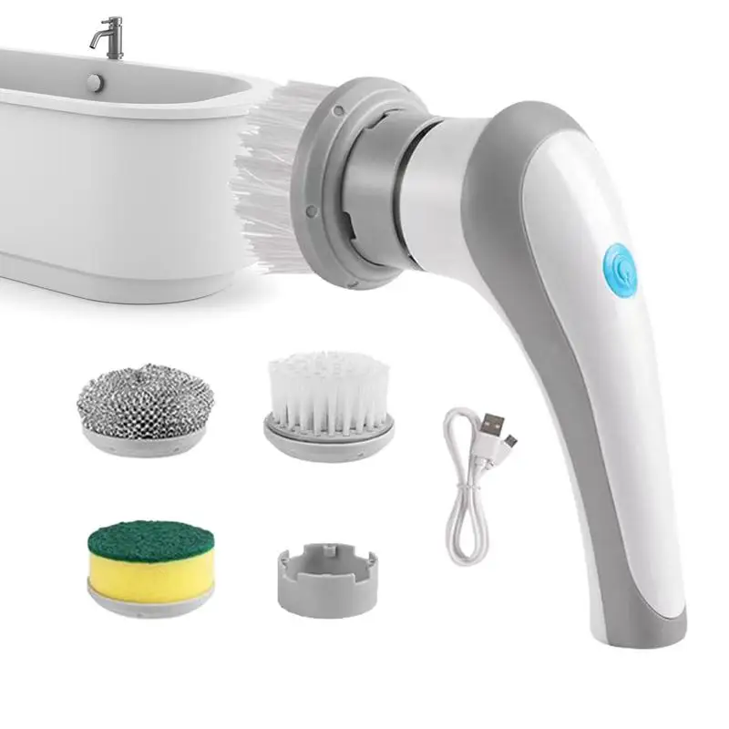 

Щетка-скребок электрическая, IPX7, 3 насадки