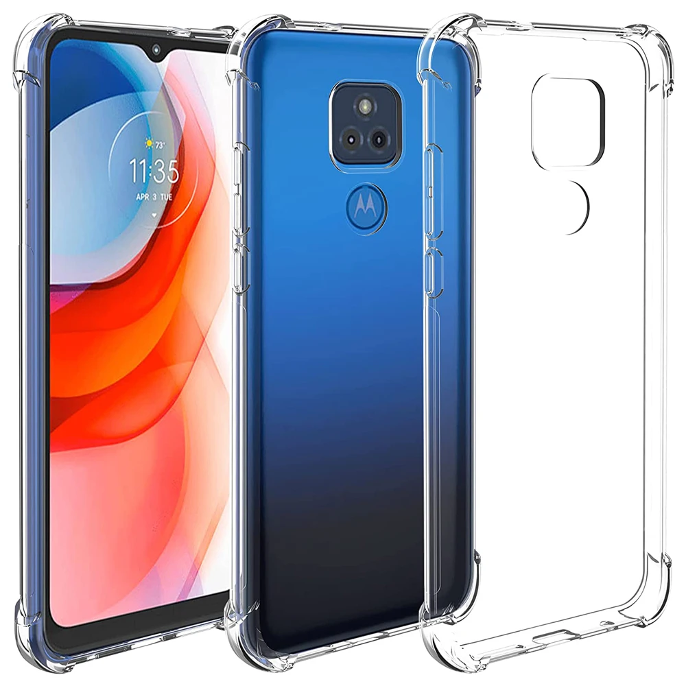 

Case for Motorola Moto G Play 2021 Soft TPU Clear Cover Transparent Case for Moto G Play 2021 G Stylus 2021 Thin Silicone Funda