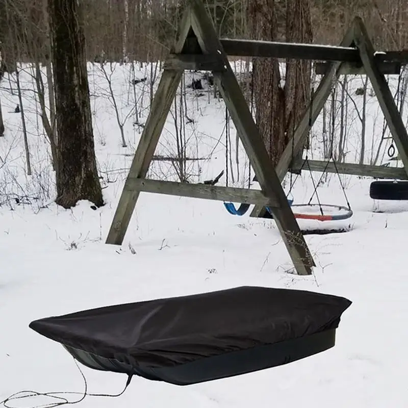 Ice Shelter Travel Cover Winter Sled Shelter Travel Cover For Ice Fishing Hunting Gear Protection Sled With Elastic