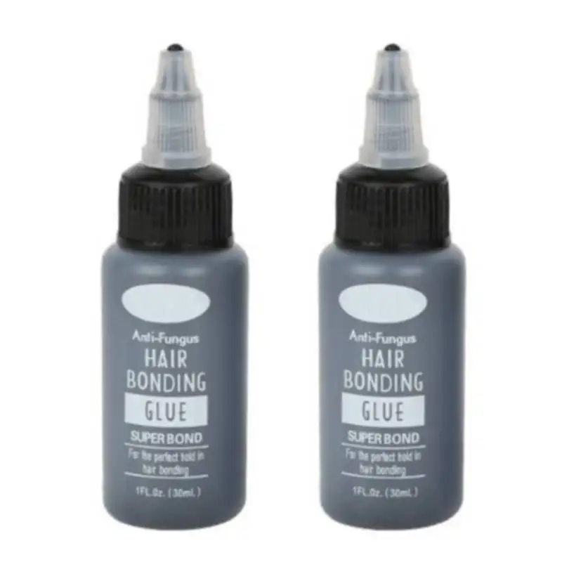 30ml Wig Glue for Toupee False Eyelashes Invisible Liquid Adhesive for Closure Frontal Lace Wig Waterproof Hair Bonding Glue