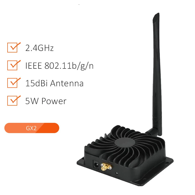 wireless internet amplifier Bộ Khuếch Đại Wifi 2.4Ghz Wi-fi Công Suất Tín Hiệu Tăng Áp 802.11b/g/n 4W Tiếp Sóng Không Dây 5W Wi Fi Router Mở Rộng Tăng Áp có Anten wifi network signal booster Wireless Routers