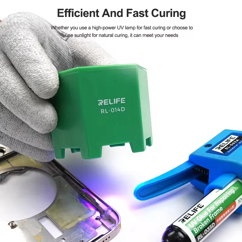 Repair UV Glue RELIFE RL-035D Repairing Broken Frame High temperature resistance and anti-aging Fast curing without whitening