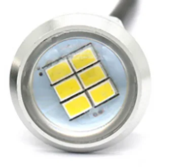 thumbnail image 1 of 1 luz LED Eagle Eye para coche, luces de circulación diurna brillantes DRL para motocicleta, señal de estacionamiento automática, Lapms 12v 24v, carcasa de aleación, 1 of 5