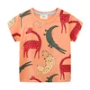 Jumping Meters 2-7T New Arrival Summer Boys Girls Tees Animals Tshirts Print  Kids Tops Cotton Fashion Baby Clothing 4