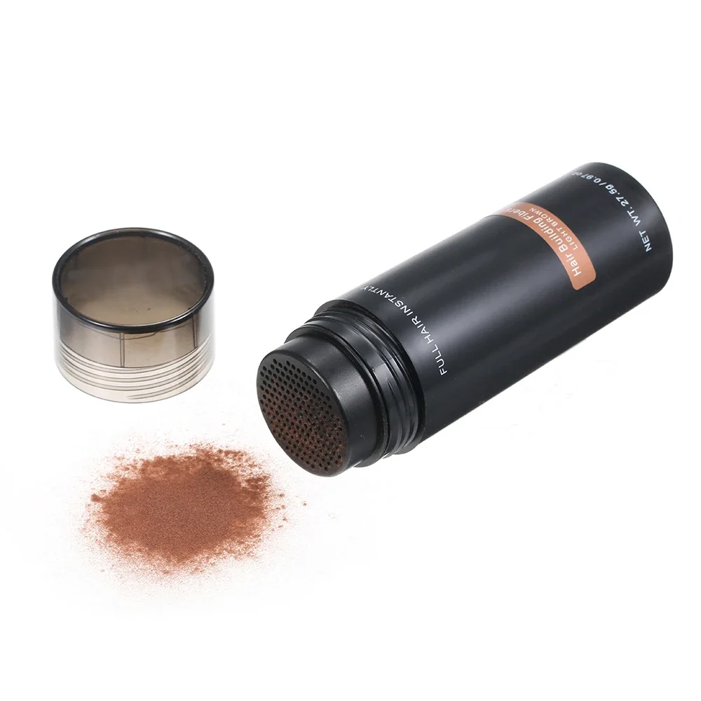 10pcs Hair Fiber Regrowth Powder 27.5g Keratin Original Hair Building Fibers Applicator Spray Pump Growth Product Care hair building powder hair building fibers