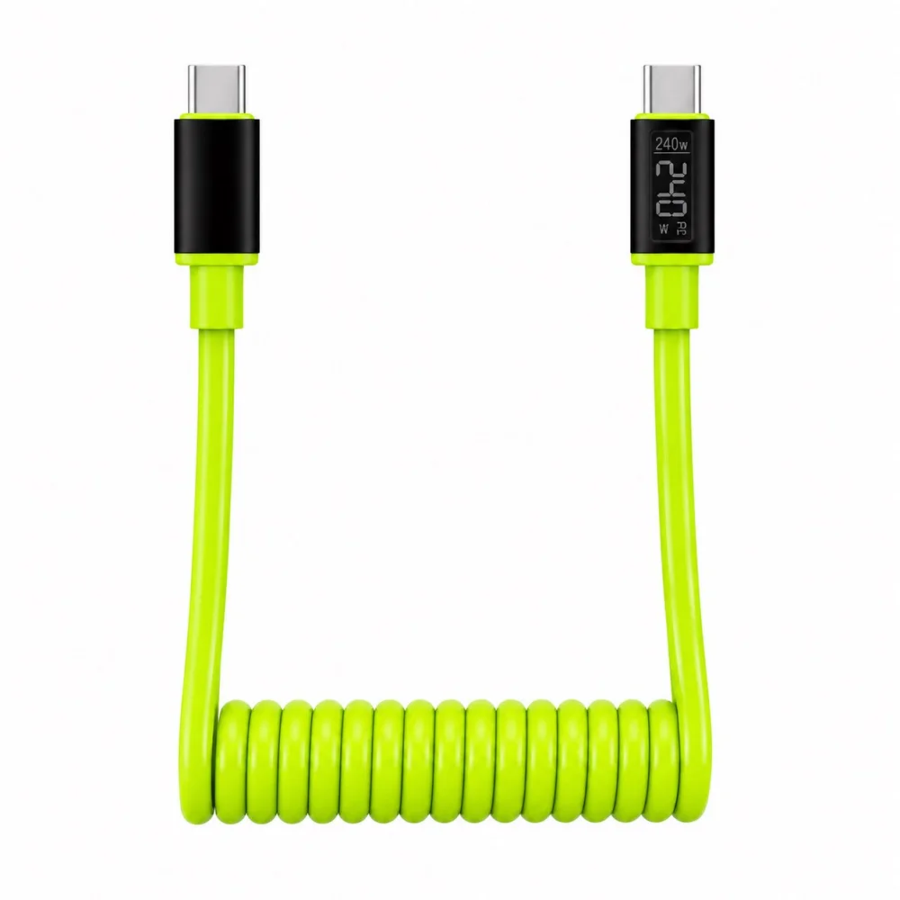 ตัวเลือกสินค้า สายชาร์จ USB-C 240W ชาร์จเร็ว ถ่ายโอนข้อมูล เข้ากันได้กับทุกอุปกรณ์