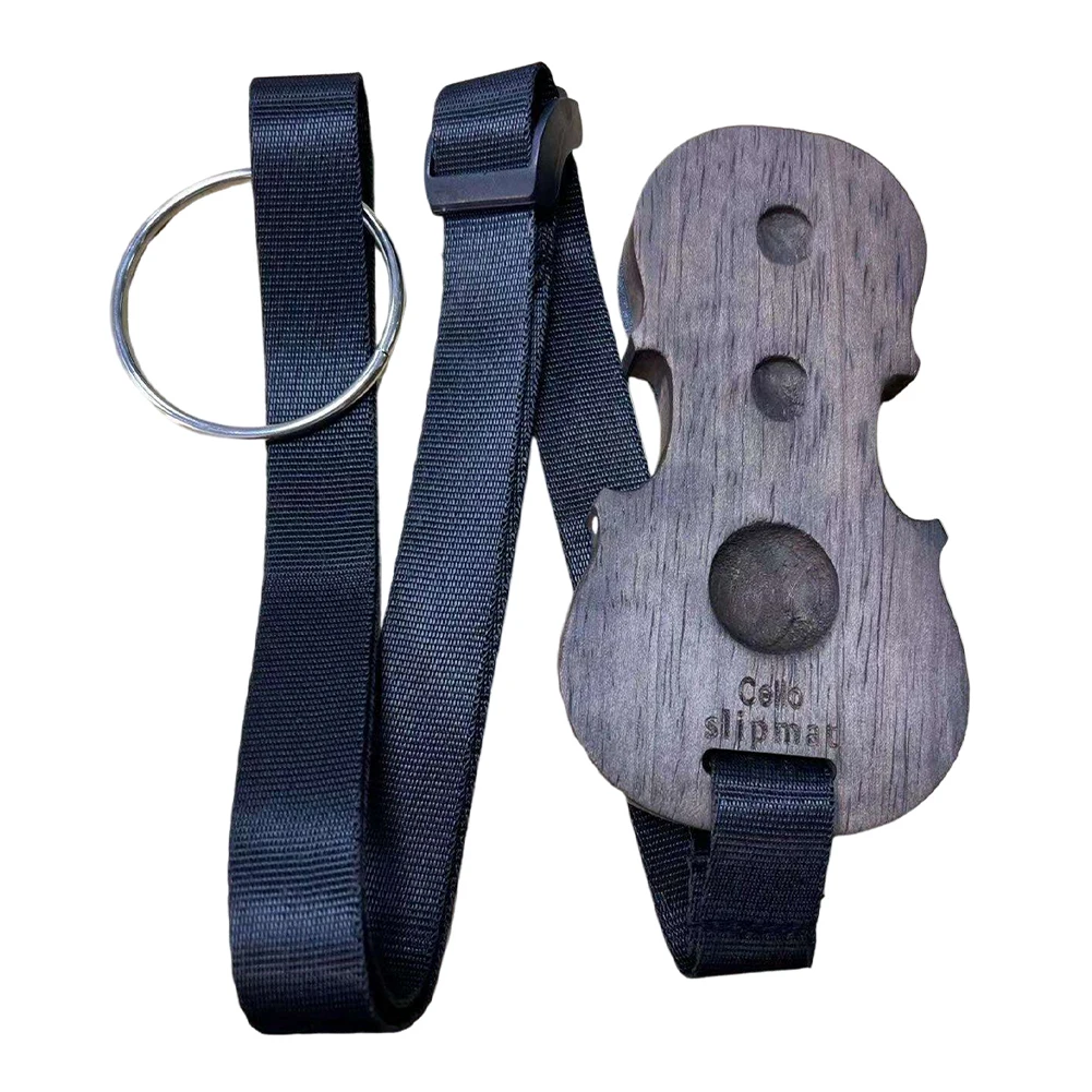 Cello End-Pin Stopper Holder Floor Protector 3 Holes Adjustable Strap Anchor Rest Cello Support Parts