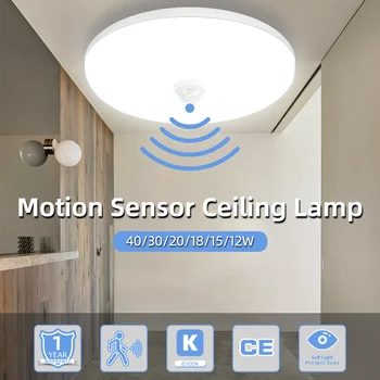 LED Motion Sensor Ceiling Light 1