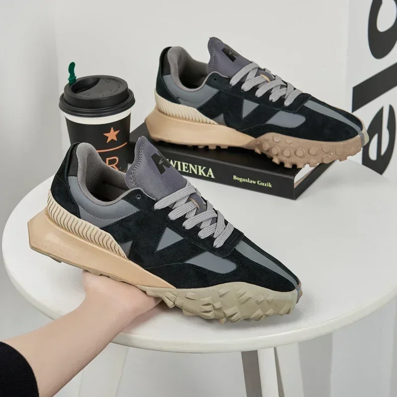 حذاء رياضي كاجوال عصري ممتص للصدمات للرجال، حذاء ك...