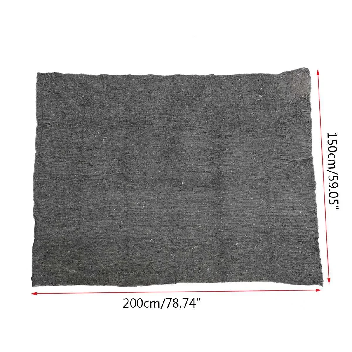 가구 이동 포장 담요, 가구 보호 커버, 바닥 및 정원 가구 세트 커버, 헤비 듀티 패드, 150x200cm, 1 개