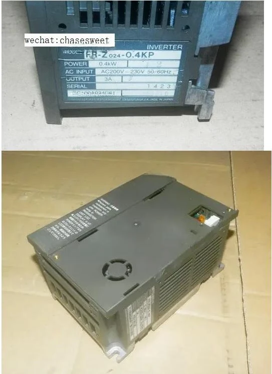 

FR-Z024-0.4KP used in good condition inverter