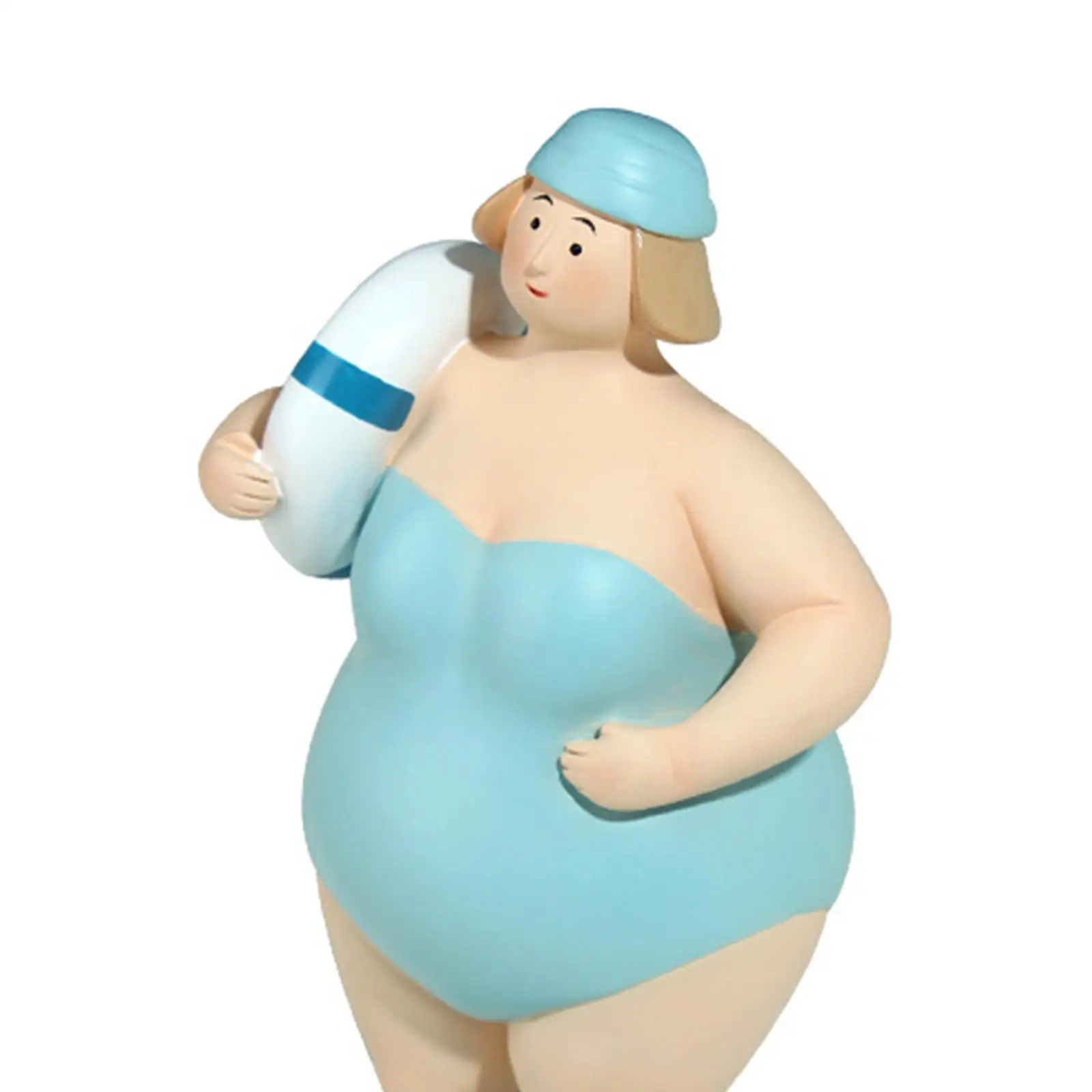 Beach Woman Resin Doll Swimsuit Lady Figurine Art Crafts,Fashion