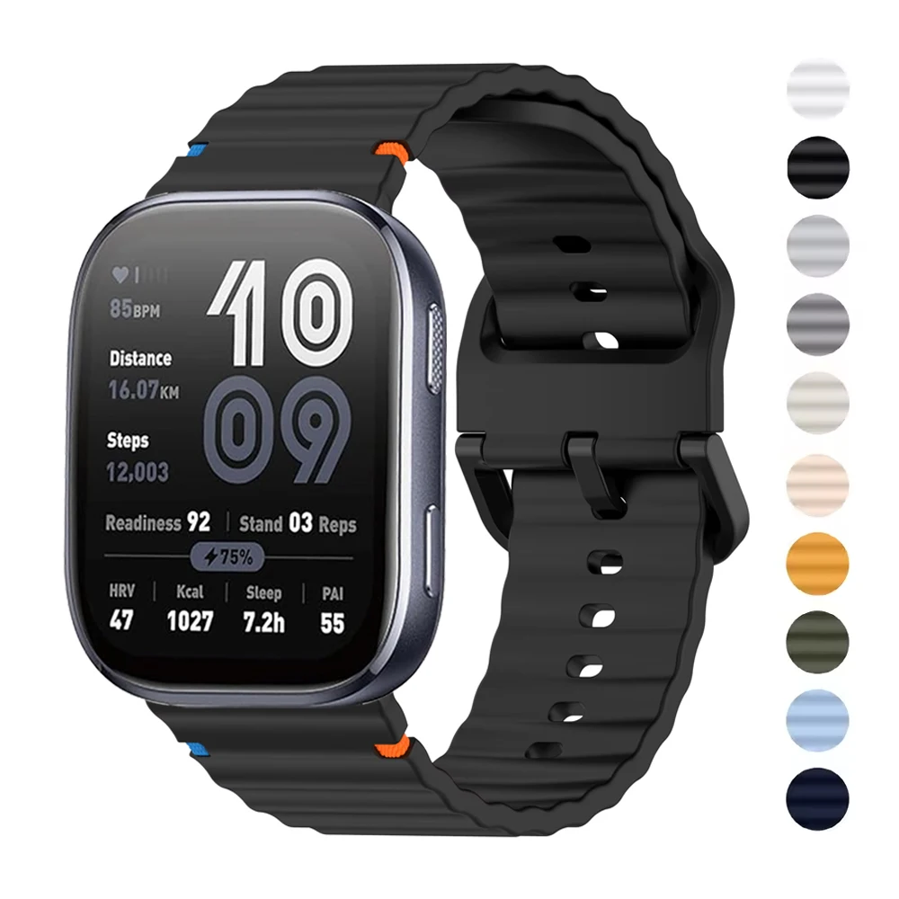 Universal 20mm/22mm Sport Watch Replacement Strap Bracelet