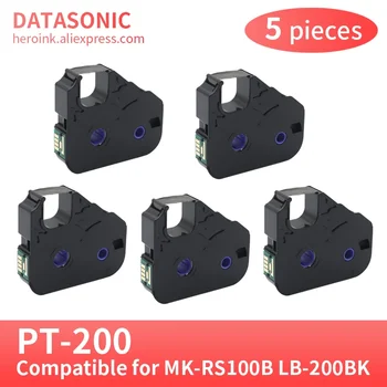 5PK PT-200BK MK-RS100B 3604B001 Cavo per Stampante ID MK2600 MK2500 MK2100 MK2000 MK1500 MK1100 Mark 1 Pro Nastro per Macchina da Stampa a Inchiostro