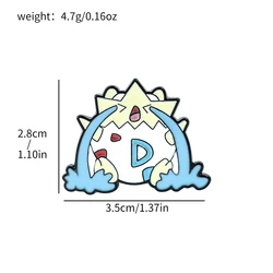 Charming Cartoon Character Enamel Lapel Pins - Aesthetic Accessories (Enamel Pins)