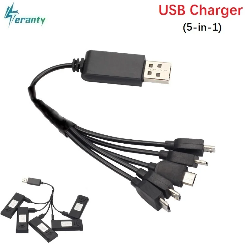 Зарядный кабель E58 3,7 в 500 мАч для S168 Xs809 JY019 Xs809w Xs809hw DM107S, многофункциональное зарядное устройство 3 в 1