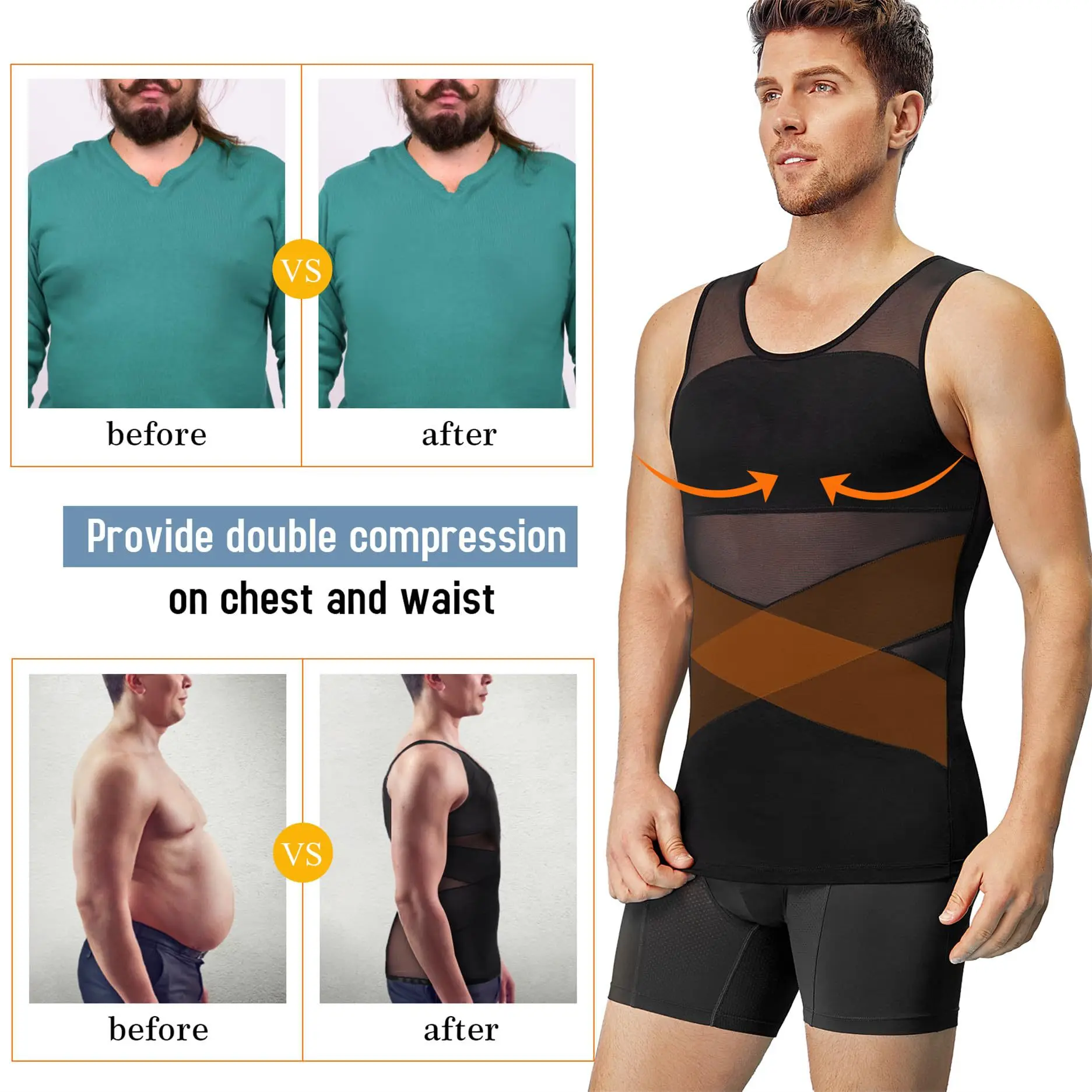 Men Bodysuit Breathable Shapewear Slimming Vest Corset Man Mesh Body Shaper Compression Undershirt Girdle Sleepwear Man Clothes 18 Seb2f6bfa288f43e5a68f32a23b5dbc81B