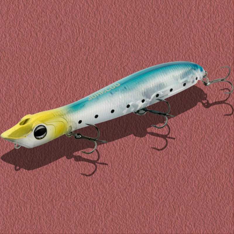 Surface Popper Patchinko 125 Angelköder 125 mm 17 g Walk The Dog Topwater Baits für Salzwasserbarsch Bonito Barracuda Fishing – Detail 2