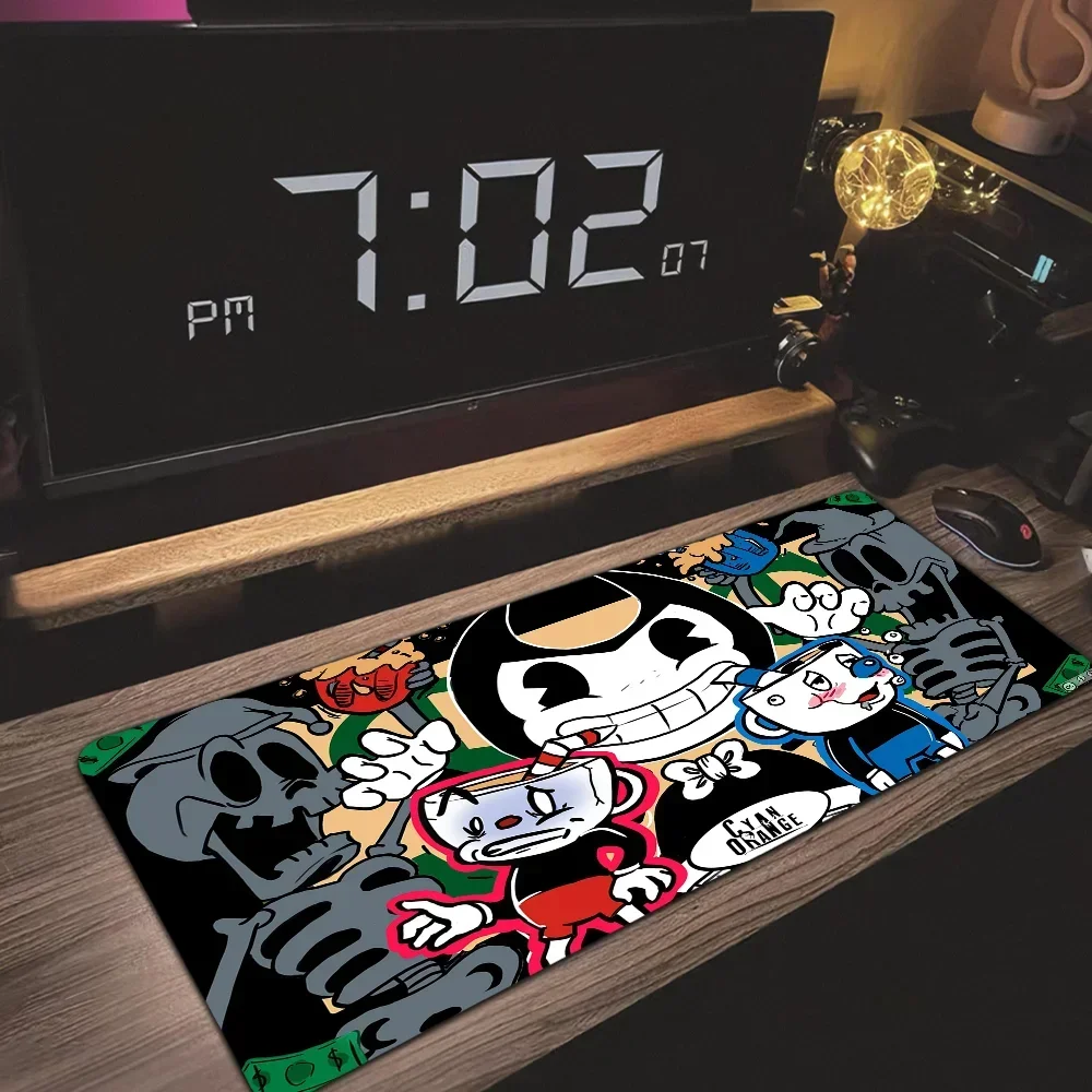 Cuphead High Quality Customized Laptop Gaming Mouse Pad Size For Gameing World Of Tanks CS GO Zelda 6