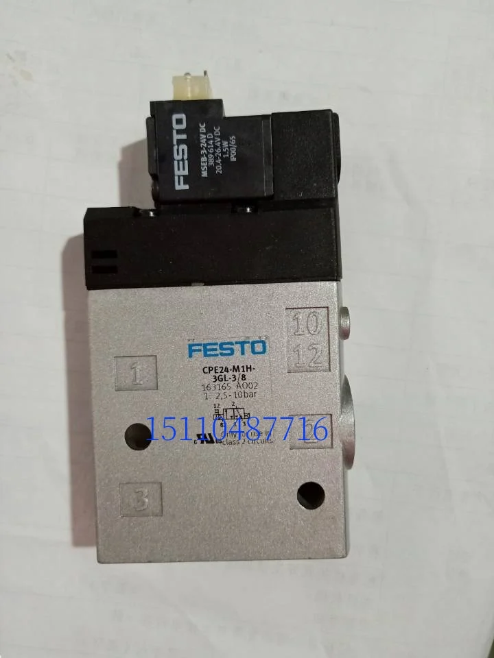 

FESTO Festo Coil MSEB-3-24V DC 389614 Original Genuine Spot.