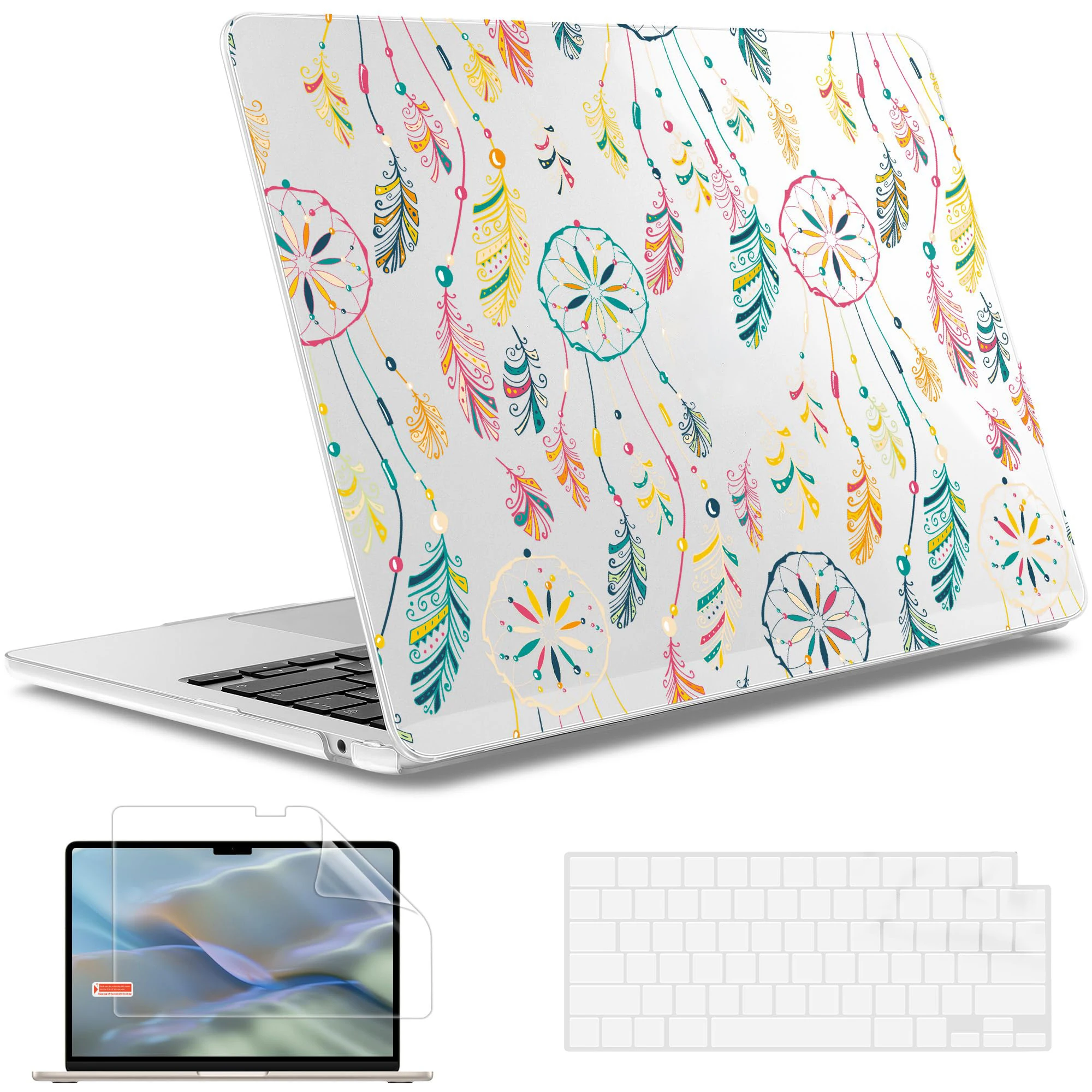 Custodia Per Laptop Per Macbook A2941 M2 Chip Cover Pro 16 15.2 A2485 A3114 A2992 A2442 M3 Fudan Air 13.6 A2681 A3113 A2337 A2338 Case