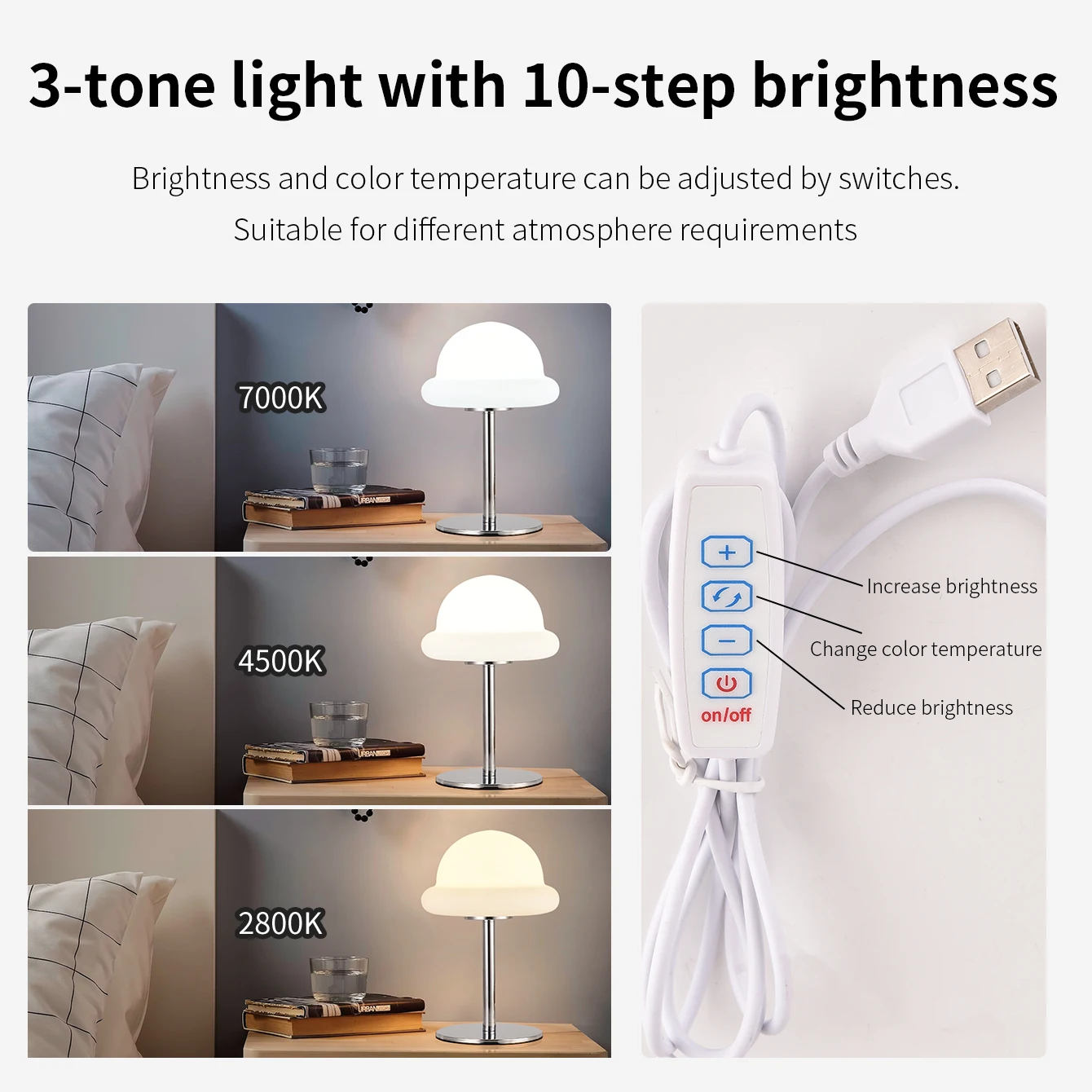 Table Lamp Dimmer Settings
