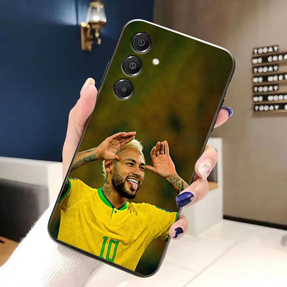 Football Star Phone Case with Neymar 10 Design - Durable Protective Cover