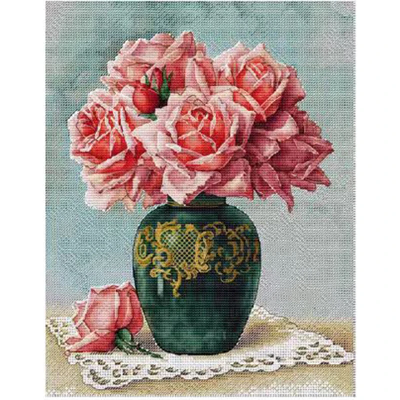 12319 Cross Stitch Kits Sets For Embroidery Cross-stitch Cross Stitch Complete Kit Stich Cross Stitch Set Needle Arts & Craft