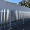 easily assembled w style galvanized steel palisade fencing price 5
