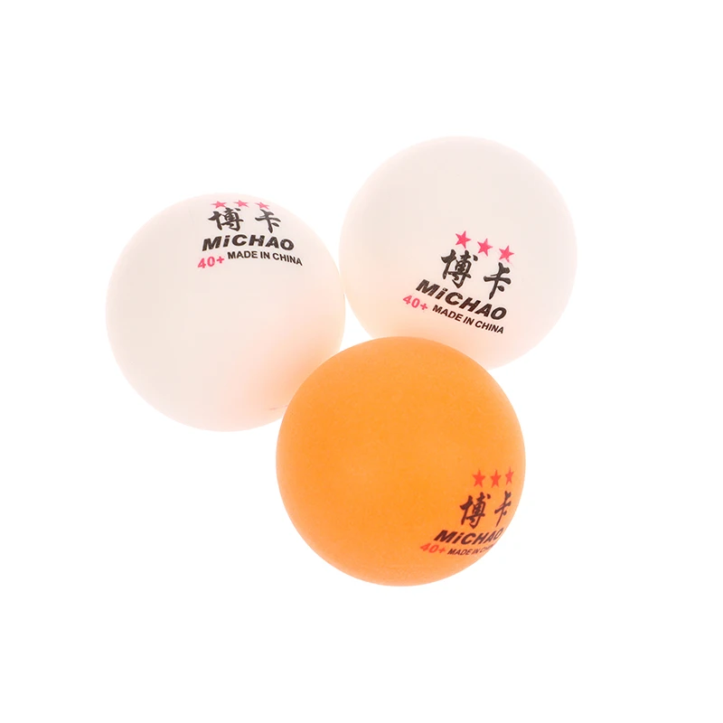 10Pcs 3 Star V40+ Table Tennis Balls New Material ABS Plastic Ping Pong Balls Table Profession Table Tennis Training Balls