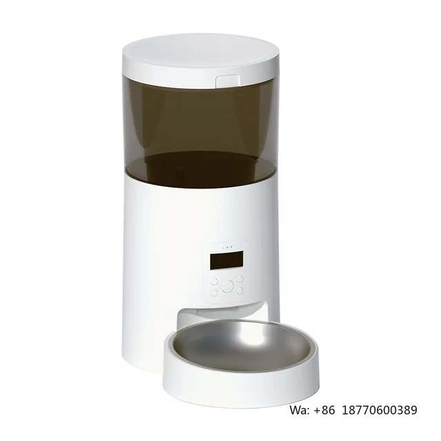 Wholesale Pet Products Supplier 2 in 1 Pet Water Drinking Fountain Dog Food Bowl Wifi Smart Automatic Cat Dog Pet Feeder 1