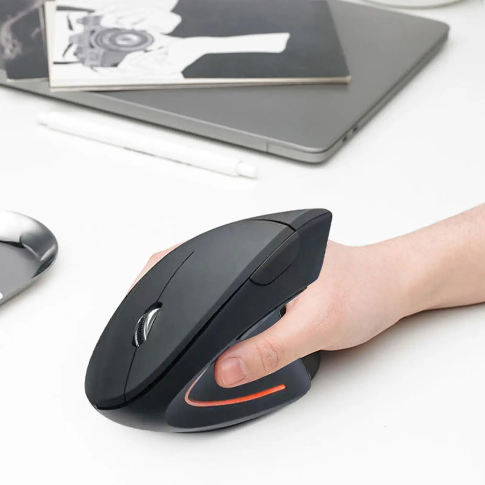 2.4G Wireless Vertical Mouse Battery Powered Vertical Ergonomic Upright Game Mouse Optical for Computer Laptop Gaming gaming mouse wireless mouse wireless gaming mouse ergonomic mouse wireless optical mouse