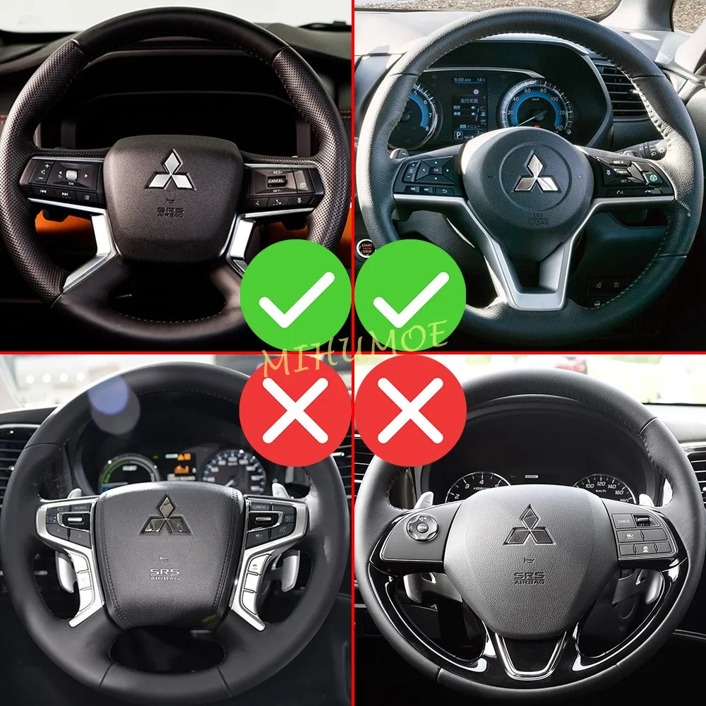 Aluminum Alloy Steering Wheel Paddle Extensions with Interior Trims