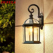 

OUFULA Outdoor Sconces Wall Lamps Light LED Classical Waterproof for Home Balcony Decoration