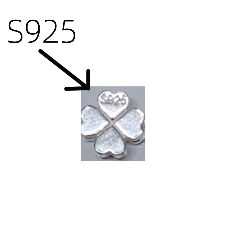 لا مونادا بالجملة 925 فضة حبل أحمر أساور زهرة الأح...