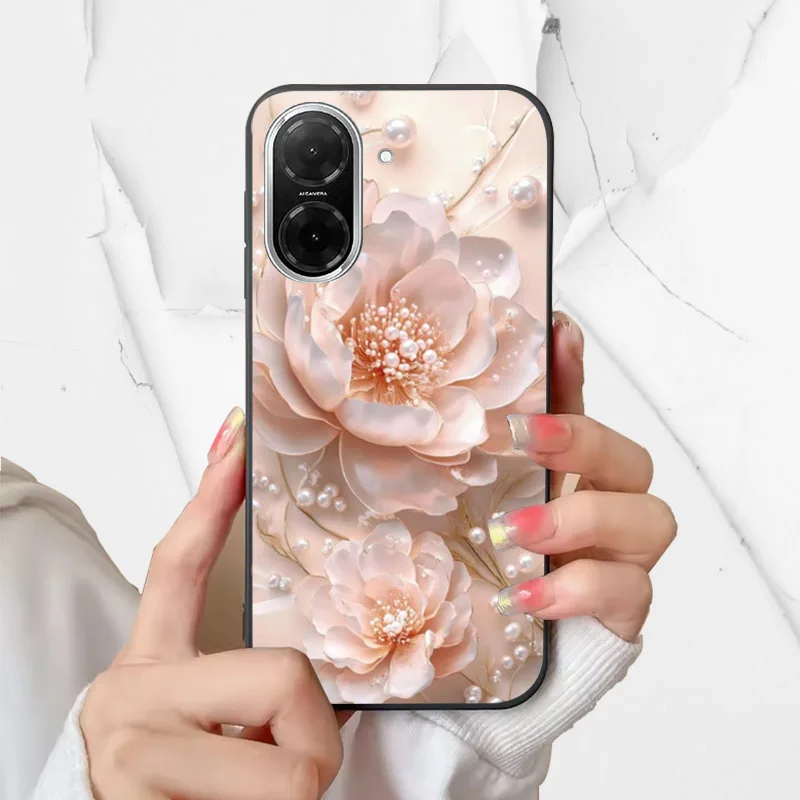 Cute Cartoon Soft TPU Silicone Bumper Back Cover Case, Shockproof Protective Shell